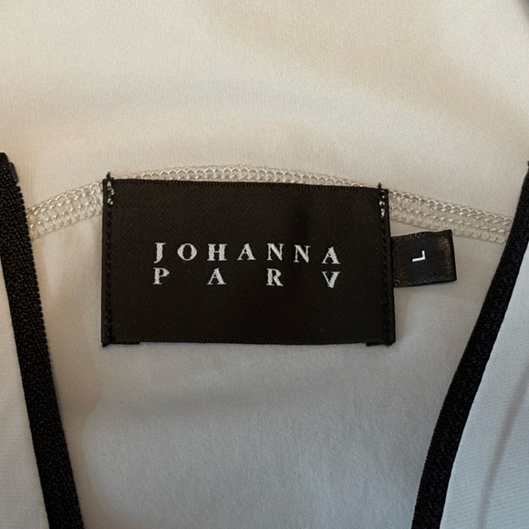 Johanna Parv Designer Sz L Stretchy Nylon Sprint Jumpsuit Grey new without tag - Picture 7 of 14